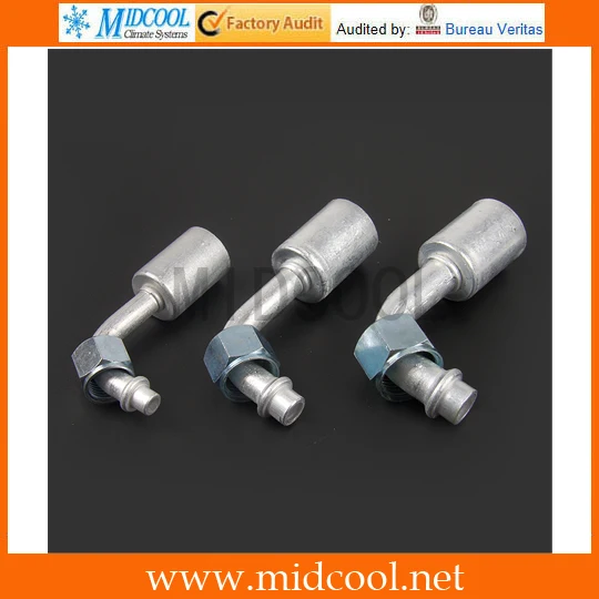 R12 90 Degree Female Nut O-ring Beadlock Fitting 38'' 12'' 58'' #6 #8 #10 for AC Standard Barrier Hose #6 #8 #10
R12 90 Degree Female Nut O-ring Beadlock Fitting 38'' 12'' 58'' #6 #8 #10 for AC Standard Barrier Hose #6 #8 #10