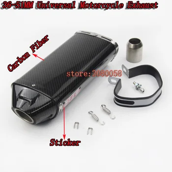 2017 New Carbon Fiber 51MM Motorcycle Exhaust Muffler Motorbike Motocross Pipe For Yoshimura Sticker CBR1000 CBR600 F5
2017 New Carbon Fiber 51MM Motorcycle Exhaust Muffler Motorbike Motocross Pipe For Yoshimura Sticker CBR1000 CBR600 F5