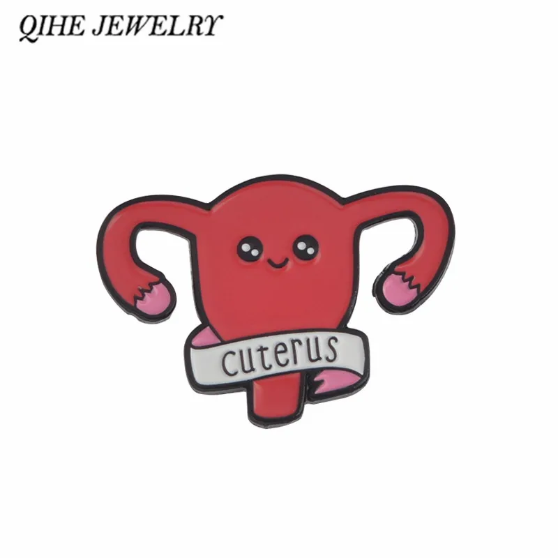 QIHE JEWELRY Cuterus pin Uterus Enamel pins Brooches Badges Lapel pin Accessories Girl power Women' Rights Feminist Gifts
QIHE JEWELRY Cuterus pin Uterus Enamel pins Brooches Badges Lapel pin Accessories Girl power Women' Rights Feminist Gifts
