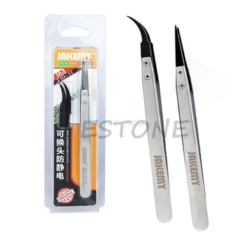 One Set Stainless Steel Anti-static Safe Tools Kits Durable Precision Tweezers
One Set Stainless Steel Anti-static Safe Tools Kits Durable Precision Tweezers