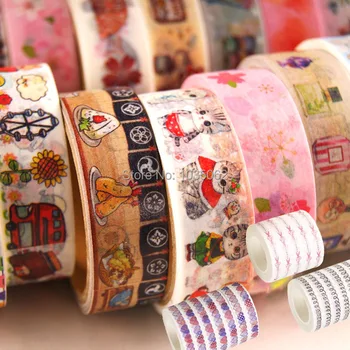 DIY border dividing line, colorful masking tape for filofax, flowers/cherry/grass/scissors/perfum bottles/doll/animal tapes
DIY border dividing line, colorful masking tape for filofax, flowers/cherry/grass/scissors/perfum bottles/doll/animal tapes
