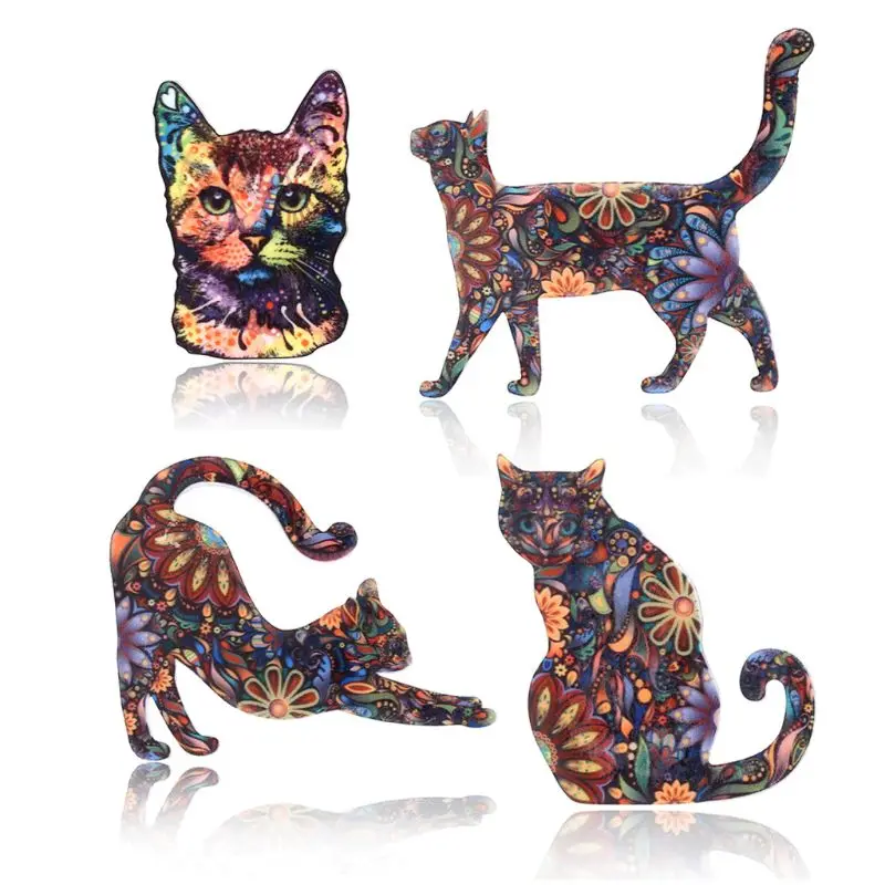Acrylic Animal Cute Pet Cat Different Posture Brooch Pins Fashion Jewelry Unisex 2019 Gifts
Acrylic Animal Cute Pet Cat Different Posture Brooch Pins Fashion Jewelry Unisex 2019 Gifts