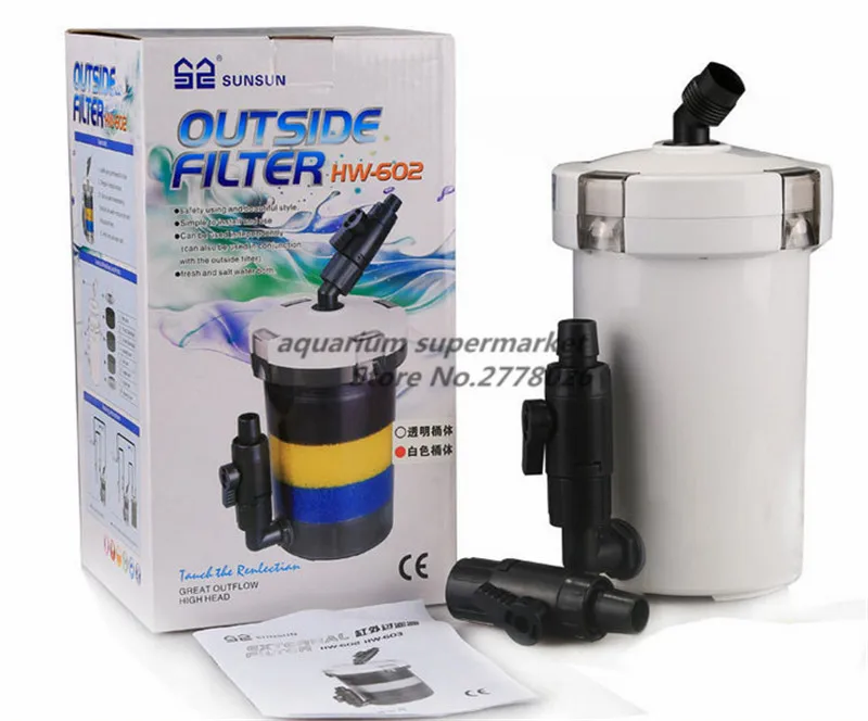 HONGYI 1 piece SUNSUN aquarium filter ultra-quiet external aquarium filter bucket 220V/6W/HW-602/HW-603/HW-602B/HW-603B
HONGYI 1 piece SUNSUN aquarium filter ultra-quiet external aquarium filter bucket 220V/6W/HW-602/HW-603/HW-602B/HW-603B