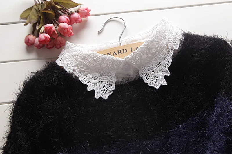 Fashion Women Detachable Collar Crochet Hollow autumn winter chiffon joker fake collar fresh literary openwork lace shirt
Fashion Women Detachable Collar Crochet Hollow autumn winter chiffon joker fake collar fresh literary openwork lace shirt