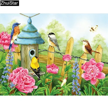 Diamond Mosaic Flower Rhinestones Embroidery Diamond Painting Flower and Bird Picture Cross Stitch Handmade Gift XY1
Diamond Mosaic Flower Rhinestones Embroidery Diamond Painting Flower and Bird Picture Cross Stitch Handmade Gift XY1