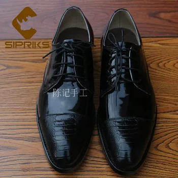 Sipriks Imported Patent Leather Black Dress Shoes Mens Shiny Leather Oxfords Cap Toe Church Shoes Italian Custom Leather Outsol
Sipriks Imported Patent Leather Black Dress Shoes Mens Shiny Leather Oxfords Cap Toe Church Shoes Italian Custom Leather Outsol
