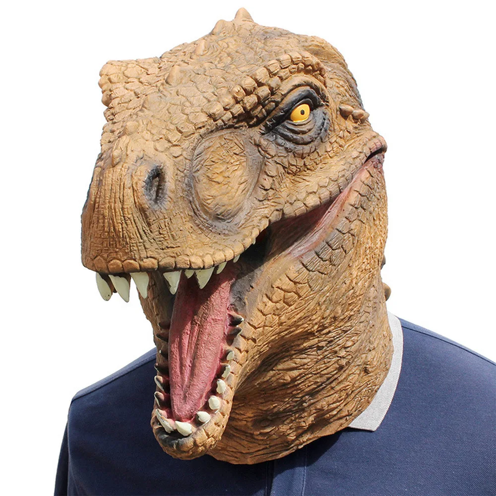 New Halloween Scary Animal Mask Fancy Emulsion Dress Party Props Dinosaur Headgear Head Cover for Adults Dinosaur Mask toy
New Halloween Scary Animal Mask Fancy Emulsion Dress Party Props Dinosaur Headgear Head Cover for Adults Dinosaur Mask toy