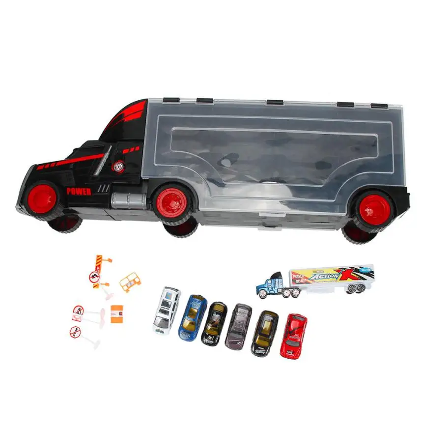 Image 2016 HOT Large portable box container truck toys for children  SEP 08
