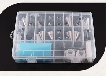 by dhl 100set practical 38 pcs Cake Decorating tips set Icing Piping Nozzles Household Baking tools Reusable Pastry bags
by dhl 100set practical 38 pcs Cake Decorating tips set Icing Piping Nozzles Household Baking tools Reusable Pastry bags