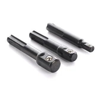 3pcs Socket Adapte Bits Set Hex Drill Nut Driver Power Shank 1/4" 3/8" 1/2" Connecting Rod Head Extension Drill Bits Tools New
3pcs Socket Adapte Bits Set Hex Drill Nut Driver Power Shank 1/4" 3/8" 1/2" Connecting Rod Head Extension Drill Bits Tools New