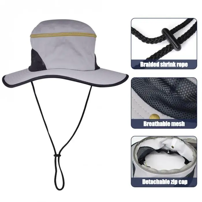 Women Men Foldable Hat Breathable Mesh Sunhat Portable Summer Fishing Outdoor Hats ED-shipping Women Men Foldable Hat Breathable Mesh Sunhat Portable Summer Fishing Outdoor Hats ED-shipping
