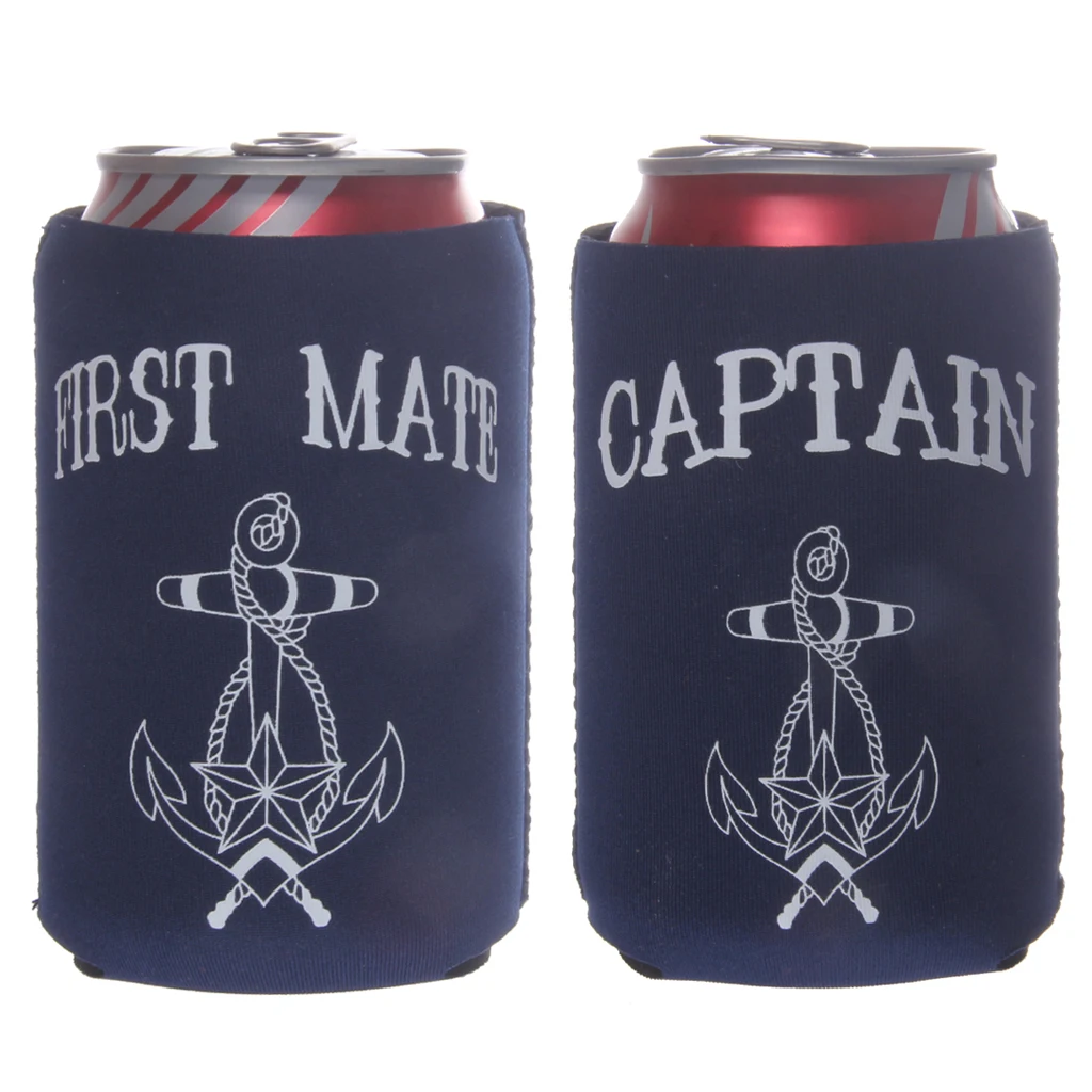 New Hot Phenovo 2pcs CAPTAIN FIRST MATE Beer Tin Can Cooler Sleeve Holder Party Favors Creative Gifts Presents Party Decorations
New Hot Phenovo 2pcs CAPTAIN FIRST MATE Beer Tin Can Cooler Sleeve Holder Party Favors Creative Gifts Presents Party Decorations