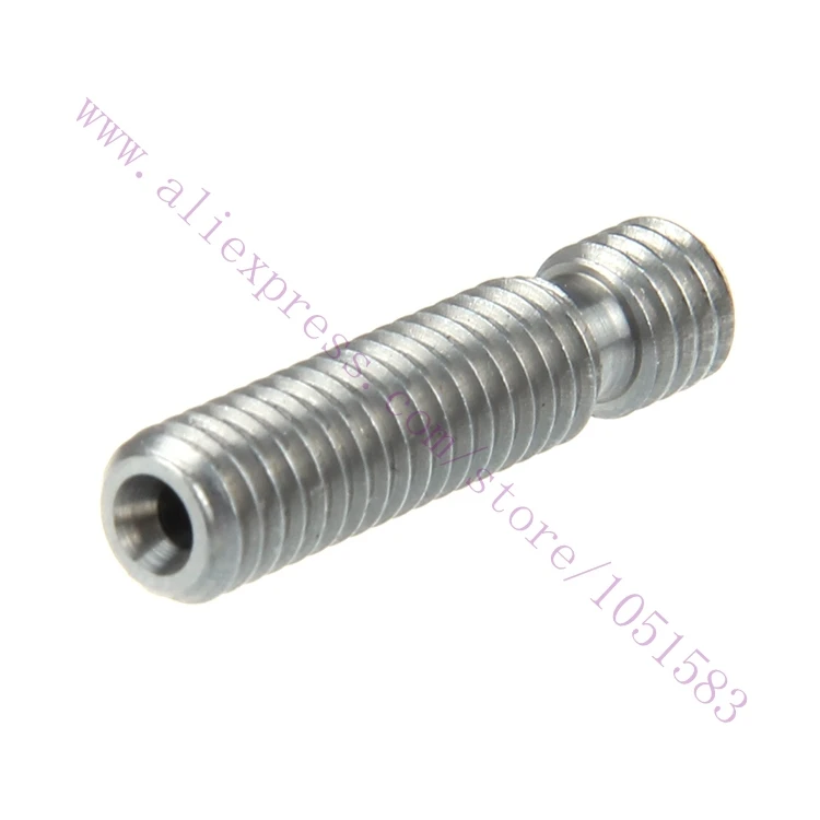 

5pcs M6 x 26.5 Nozzle throat Stainless Steel Material Inputing Tube For makerbot 3D Printer Extruder Hot End