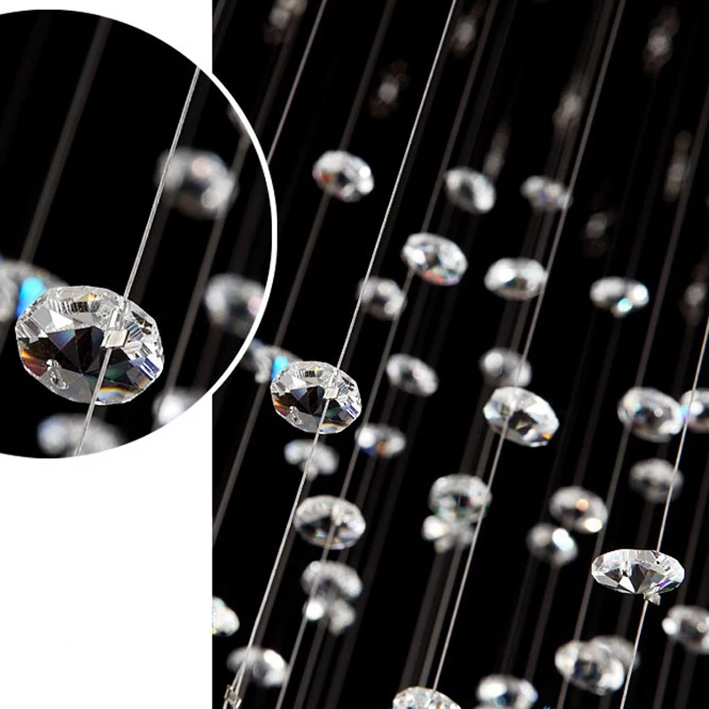 Bulk 14mm 2 Holes Crystal Octagon Bead Prism Chandelier Crystal From