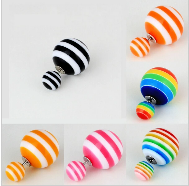 Min $5(mix order) candy color burst models Korea sided small jewelry wholesale pearl earrings
Min $5(mix order) candy color burst models Korea sided small jewelry wholesale pearl earrings