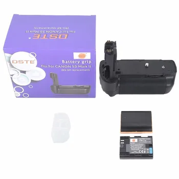 DSTE BG-E6 Vertical Battery Grip Battery Handgrip Holder With 2PCS LP-E6 for Canon 5D Mark II 5D2 Camera
DSTE BG-E6 Vertical Battery Grip Battery Handgrip Holder With 2PCS LP-E6 for Canon 5D Mark II 5D2 Camera