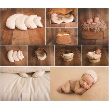 3PCS Crescent Shaped Baby Posing Pillow Newborn Photography Props Infantile Positioner Cushion Pillow Pictures Filler Fotografia
3PCS Crescent Shaped Baby Posing Pillow Newborn Photography Props Infantile Positioner Cushion Pillow Pictures Filler Fotografia