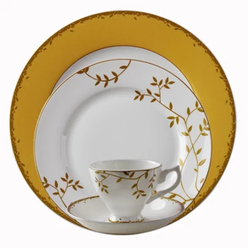 Wourmth Bone China Porcelain Dinnerware Set Western Tableware Sets Dinner Plates Ceramic Dishes Coffee Mugs With Saucer
Wourmth Bone China Porcelain Dinnerware Set Western Tableware Sets Dinner Plates Ceramic Dishes Coffee Mugs With Saucer