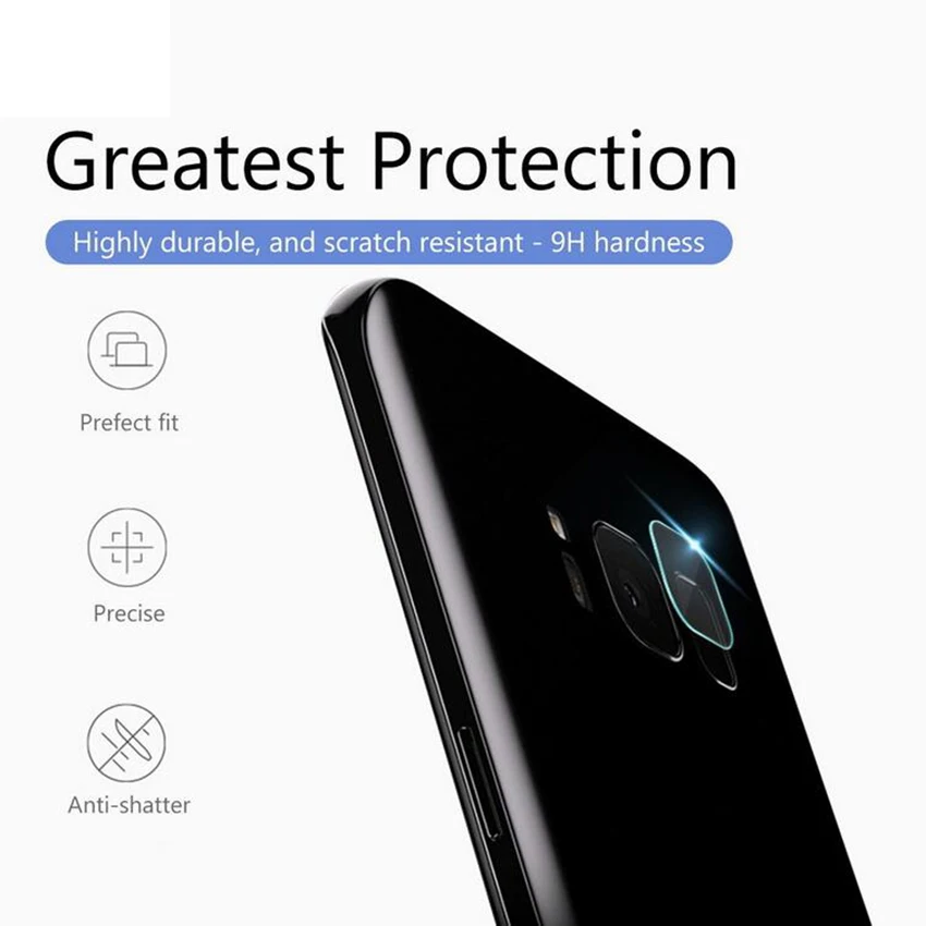 2pcs Back Camera Lens Tempered Glass For Samsung Galaxy s8 s8plus Protector Protective Film for Samsung Galaxy Note8 Note9