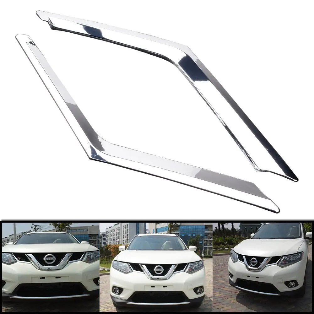 Chrome Front Grill Grille Cover Trims Fit For Nissan Rogue X-Trail 2014 2015 2016
Chrome Front Grill Grille Cover Trims Fit For Nissan Rogue X-Trail 2014 2015 2016