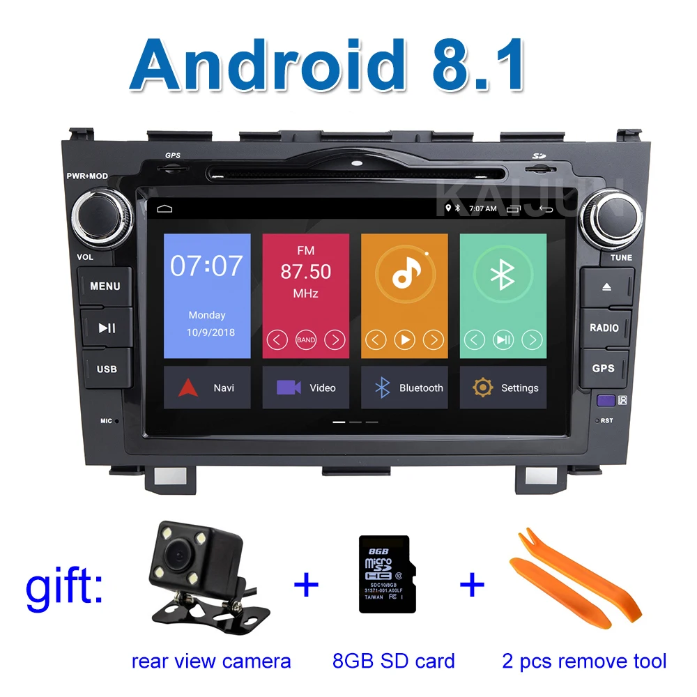 8" Android 8.1 Car DVD Stereo Player GPS for Honda CRV CR V 2007 2008 2009 2010 2011 with BT Wifi Radio 
8" Android 8.1 Car DVD Stereo Player GPS for Honda CRV CR V 2007 2008 2009 2010 2011 with BT Wifi Radio
