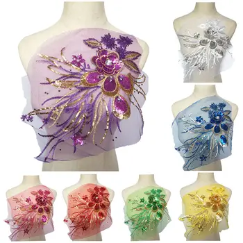 Gold Sequins 3D Flowers Tassel Lace Trims Rhinestone Mesh Sew On Patches Embroidery For Wedding Appliques Decoration DIY
Gold Sequins 3D Flowers Tassel Lace Trims Rhinestone Mesh Sew On Patches Embroidery For Wedding Appliques Decoration DIY