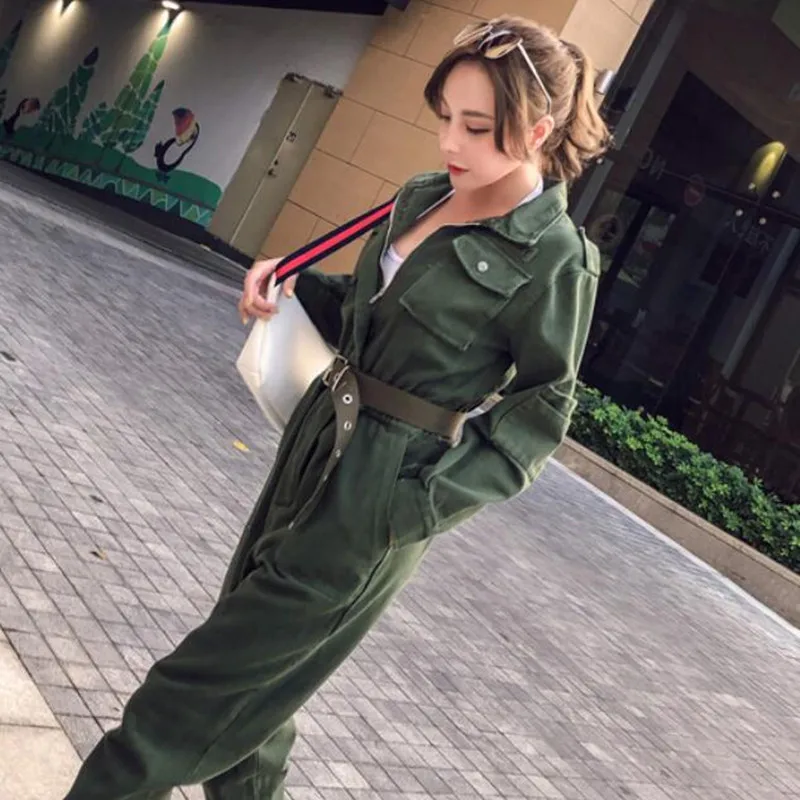 Casual Denim Jumpsuit Women Romper Long Sleeve Winter Autumn Jeans Jumpsuit Female 2019 New Boyfriend Overalls Outfit Clothes
Casual Denim Jumpsuit Women Romper Long Sleeve Winter Autumn Jeans Jumpsuit Female 2019 New Boyfriend Overalls Outfit Clothes