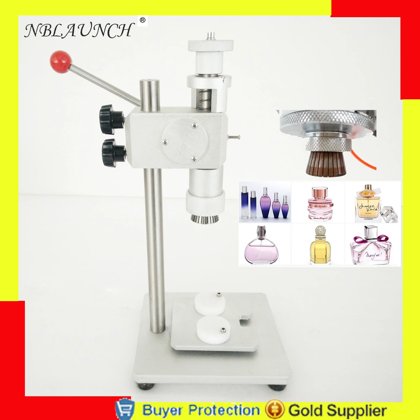 Manual Crimping Machine Perfume Crimper Capper Metal Fragrance Cap Press Capping Machine Spray Crimper Locker Free Shipping
Manual Crimping Machine Perfume Crimper Capper Metal Fragrance Cap Press Capping Machine Spray Crimper Locker Free Shipping