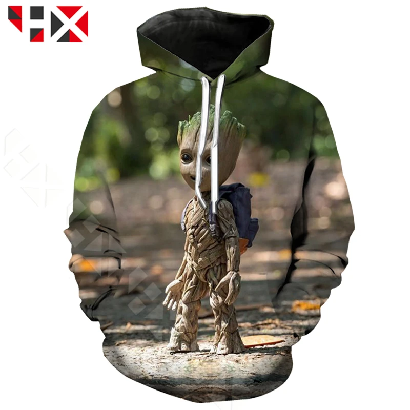 HX 3D Print Avengers Superhero Groot Men T Shirt/Sweatshirt/Hoodie Unisex Short Sleeve Casual Streetwear T Shirt Tops A471
HX 3D Print Avengers Superhero Groot Men T Shirt/Sweatshirt/Hoodie Unisex Short Sleeve Casual Streetwear T Shirt Tops A471