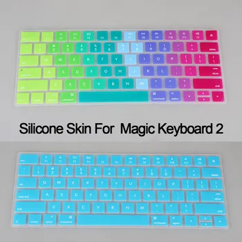 Silicone US English alphabet Keyboard Cover Protector Skin for Apple New Magic Keyboard 2 MLA22B/A
Silicone US English alphabet Keyboard Cover Protector Skin for Apple New Magic Keyboard 2 MLA22B/A