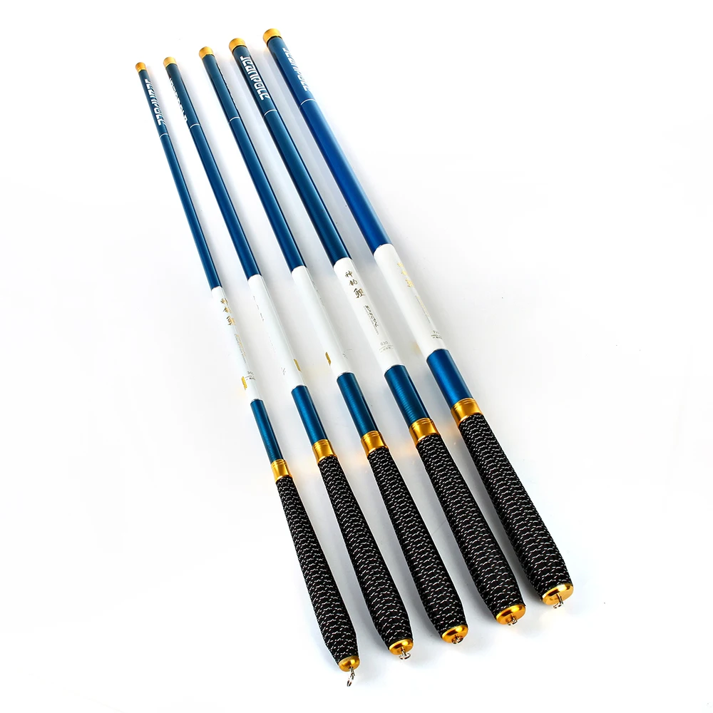 FISH KING 3.6m - 7.2m Two Color Ultra Light Carp Fishing Hand Rod Feeder Carbon Telescopic Fishing Pole For Fish
FISH KING 3.6m - 7.2m Two Color Ultra Light Carp Fishing Hand Rod Feeder Carbon Telescopic Fishing Pole For Fish
