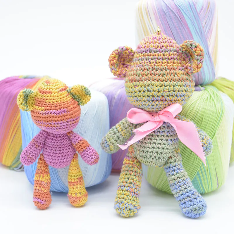 2019 New 2pcs bright Lace Cotton Yarn for Hand Kniting Threads for Doll DIY Crafts Space dye Colorful Crochet Yarn S3192
2019 New 2pcs bright Lace Cotton Yarn for Hand Kniting Threads for Doll DIY Crafts Space dye Colorful Crochet Yarn S3192
