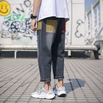 Spring New Jeans Men Fashion Tearing Hole Straight Casual Denim Pants Man Streetwear Trend Wild Hip Hop Loose Male Clothes
Spring New Jeans Men Fashion Tearing Hole Straight Casual Denim Pants Man Streetwear Trend Wild Hip Hop Loose Male Clothes