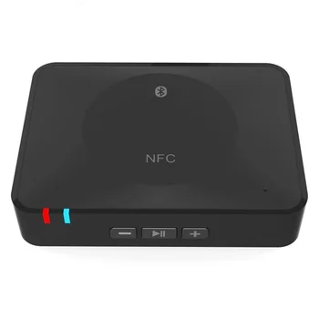 NFC Bluetooth Audio Receiver Wireless Adapter 3.5mm/ RCA Stereo Output for Sound System
NFC Bluetooth Audio Receiver Wireless Adapter 3.5mm/ RCA Stereo Output for Sound System