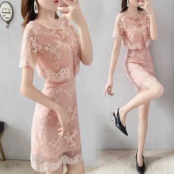 Summer Style Lace Skirt Set Two Piece Set Ensemble Femme Deux Pieces Year-old Female Costume Conjunto Feminino Clothes For Women
Summer Style Lace Skirt Set Two Piece Set Ensemble Femme Deux Pieces Year-old Female Costume Conjunto Feminino Clothes For Women