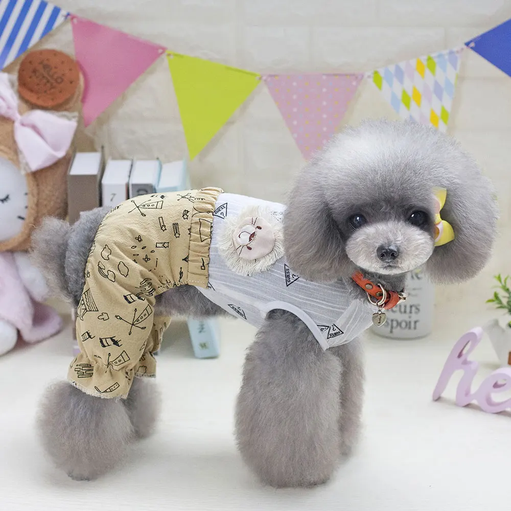 Summer Breathable Dog Hoodie Jumpsuit Pet Vest Dog Graffiti Clothes T-shirt Pet Clothing Cotton Vest Basic Apparel for Small Dog
Summer Breathable Dog Hoodie Jumpsuit Pet Vest Dog Graffiti Clothes T-shirt Pet Clothing Cotton Vest Basic Apparel for Small Dog