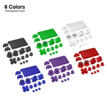 2 Set Transparent Joysticks Dpad R1 L1 R2 L2 Direction ABXY Button For Playstation 4 PS4 Pro Slim Controller JDM-040 JDS 040 4.0
2 Set Transparent Joysticks Dpad R1 L1 R2 L2 Direction ABXY Button For Playstation 4 PS4 Pro Slim Controller JDM-040 JDS 040 4.0