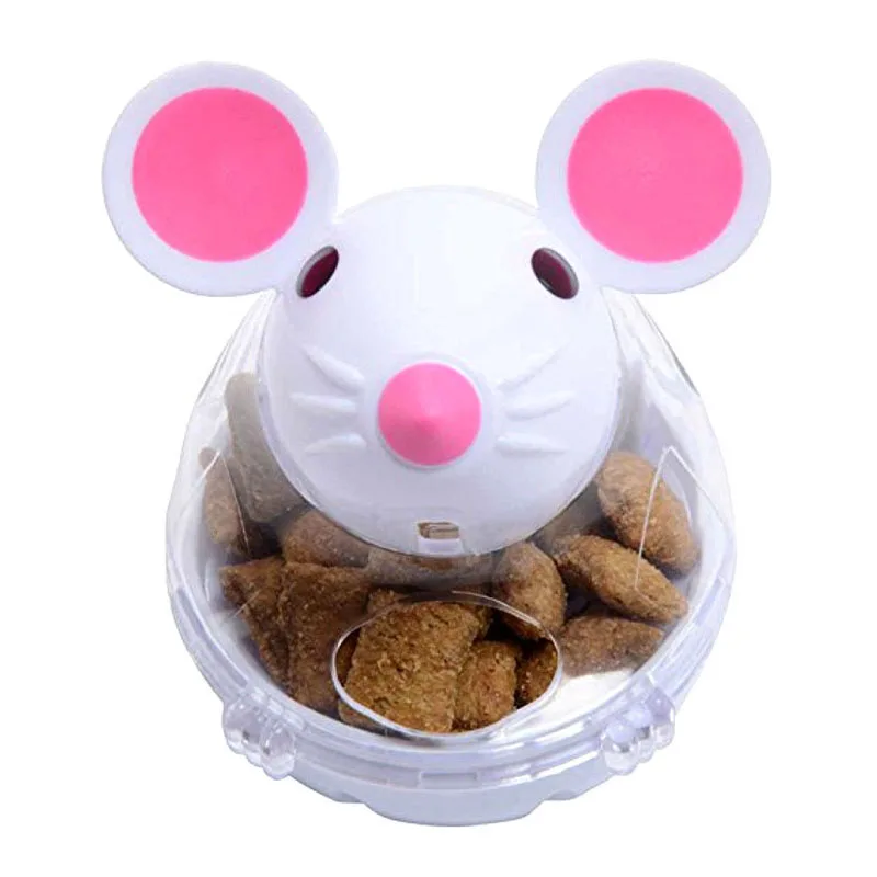 Pet Food Leak Toys Feeder Toys Cat Mice Shape Food Rolling Leakage Dispenser Bowl Play Training Educational Toys For Dog Cats
Pet Food Leak Toys Feeder Toys Cat Mice Shape Food Rolling Leakage Dispenser Bowl Play Training Educational Toys For Dog Cats
