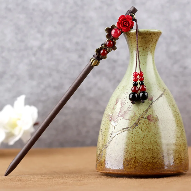 1pcs Fashion nature Aventurine Quatz vintage Wood hair stick red stone Ethnic hairpins,Thailand copper flowers hair jewelry
1pcs Fashion nature Aventurine Quatz vintage Wood hair stick red stone Ethnic hairpins,Thailand copper flowers hair jewelry