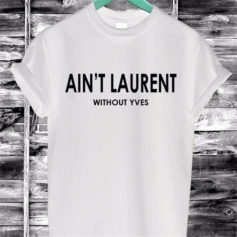 2018 Summer Women Tshirt AIN'T ZA Letters Print Cotton Casual Funny Female T-Shirt Black White Short Sleeve Slim Sexy T Shirt
2018 Summer Women Tshirt AIN'T ZA Letters Print Cotton Casual Funny Female T-Shirt Black White Short Sleeve Slim Sexy T Shirt