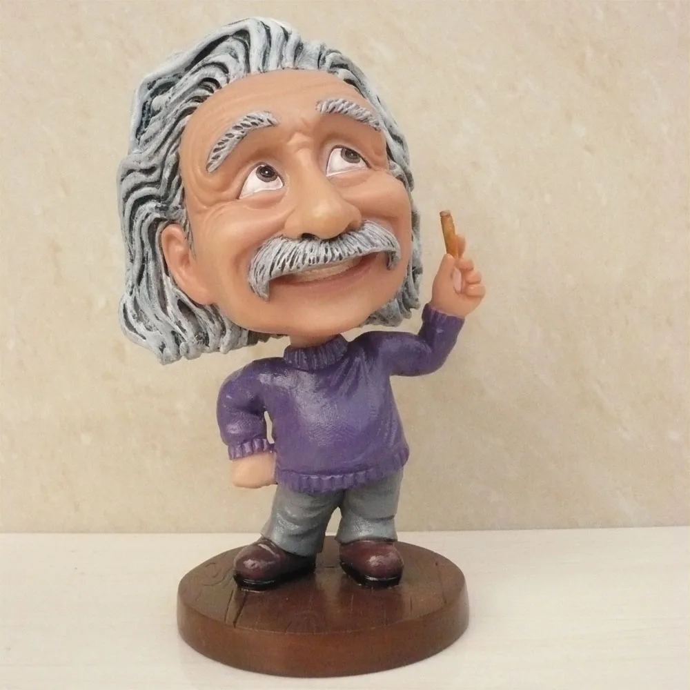 Miniverse Bobblehead Scientist Series 13 cm Resin Famous Physics Albert Einstein Figure Purple Furnished Articles
Miniverse Bobblehead Scientist Series 13 cm Resin Famous Physics Albert Einstein Figure Purple Furnished Articles