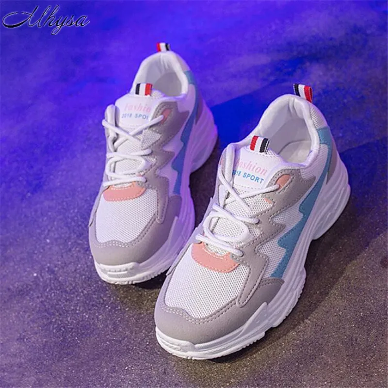 Mhysa 2019 New spring fashion wild daddy shoes female tide round head mesh breathable sneakers casual shoes women shoes L159
Mhysa 2019 New spring fashion wild daddy shoes female tide round head mesh breathable sneakers casual shoes women shoes L159
