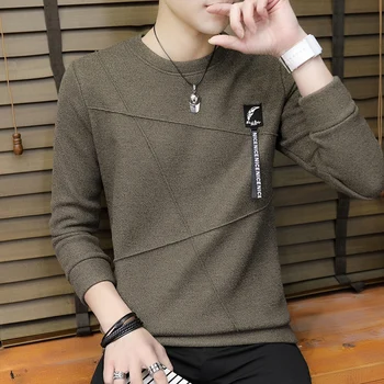 Yan Qing Huan 2018 New Winter Warm Casual Loose Sweater Men's Fashion Slim Round Neck Knit Pullover Sweater
Yan Qing Huan 2018 New Winter Warm Casual Loose Sweater Men's Fashion Slim Round Neck Knit Pullover Sweater