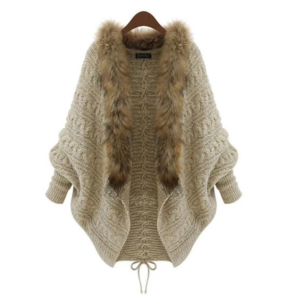 Fashion Autumn Winter Cardigan women Batwing Sleeve Loose Casual Sweater Female Ponchos Capes Knit Coat Free Shipping
Fashion Autumn Winter Cardigan women Batwing Sleeve Loose Casual Sweater Female Ponchos Capes Knit Coat Free Shipping
