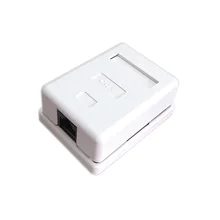 RJ45 CAT5e CAT6 junction box single port Desktop box 1-port network cable adapter ethernet extension PCB wire type
RJ45 CAT5e CAT6 junction box single port Desktop box 1-port network cable adapter ethernet extension PCB wire type