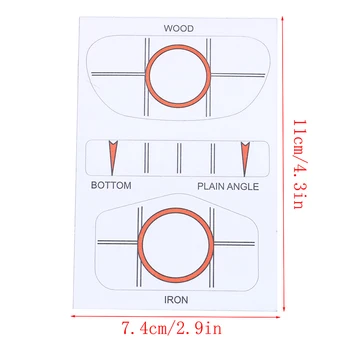 10pcs Golf Club Target Label Impact Labels Target Sticker Tape Driver Iron Sweet Dot Test Paper Golf Accessories
10pcs Golf Club Target Label Impact Labels Target Sticker Tape Driver Iron Sweet Dot Test Paper Golf Accessories