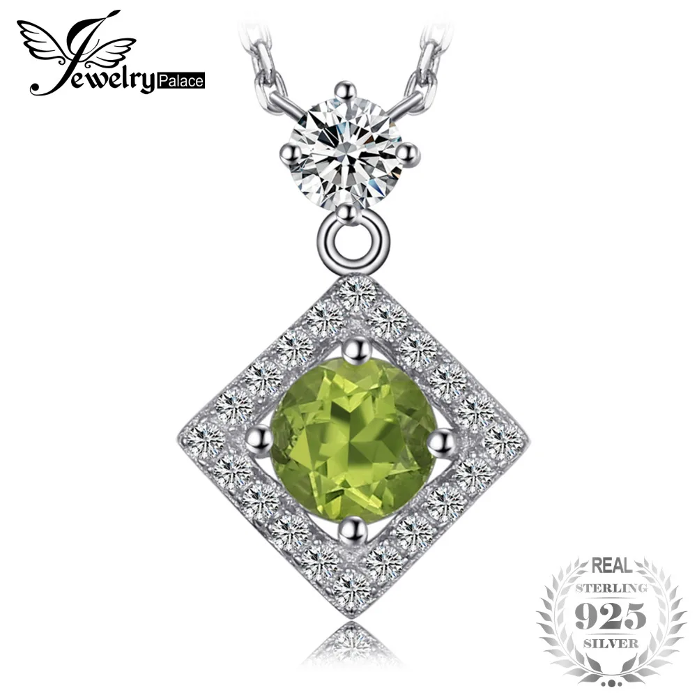 JewelryPalace High Quality 1ct Round Natural Peridot Chain Necklace Pendant For Women Charms 925 Sterling Silver Fine Jewelry
JewelryPalace High Quality 1ct Round Natural Peridot Chain Necklace Pendant For Women Charms 925 Sterling Silver Fine Jewelry