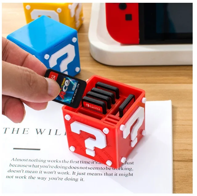 Game Memory Card Holder Storage Case Box for Nintend Switch game Cards Organizer for Holding 8 Game Cards and 4 TF Cards
Game Memory Card Holder Storage Case Box for Nintend Switch game Cards Organizer for Holding 8 Game Cards and 4 TF Cards