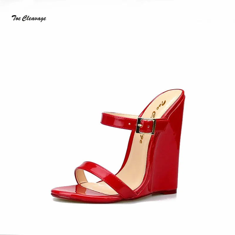 Wedges Sandals plus US size:9-14 15 Summer Open toe shoes women 14cm thin heels Exegang Office Pumps Professional zapatos mujer
Wedges Sandals plus US size:9-14 15 Summer Open toe shoes women 14cm thin heels Exegang Office Pumps Professional zapatos mujer