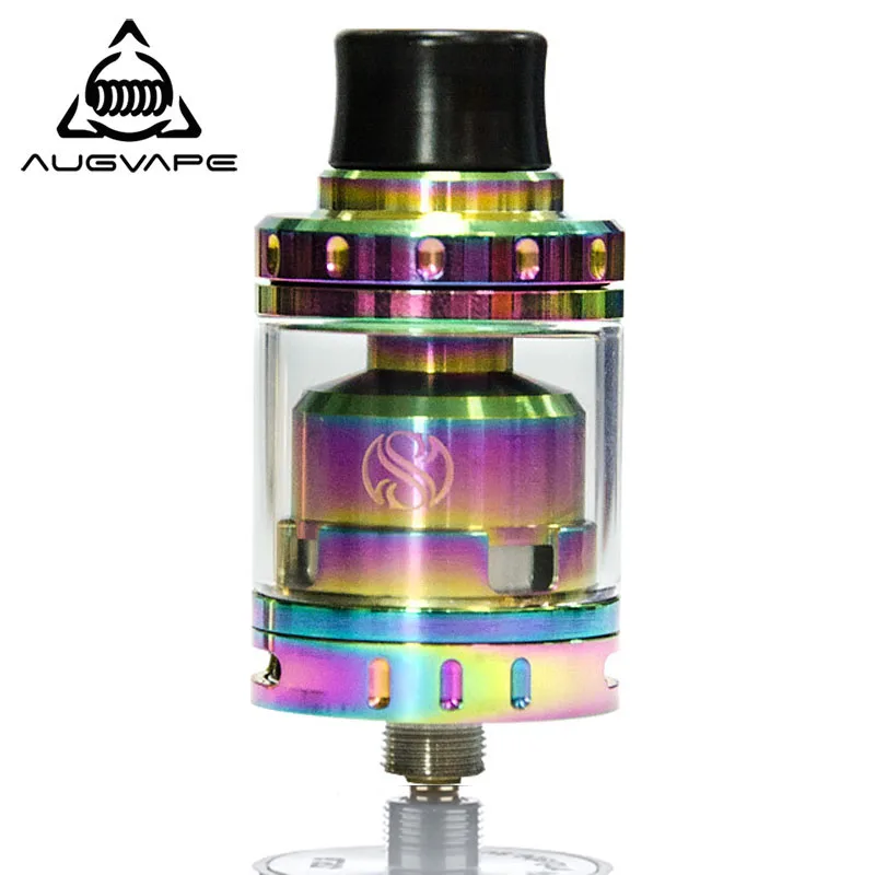 Augvape Merlin Mini RTA Atomizer Tank Rainbow Vaporizer Vape with Single Sided 2 Post Velocity Style Deck E-Cigarette Tank
Augvape Merlin Mini RTA Atomizer Tank Rainbow Vaporizer Vape with Single Sided 2 Post Velocity Style Deck E-Cigarette Tank